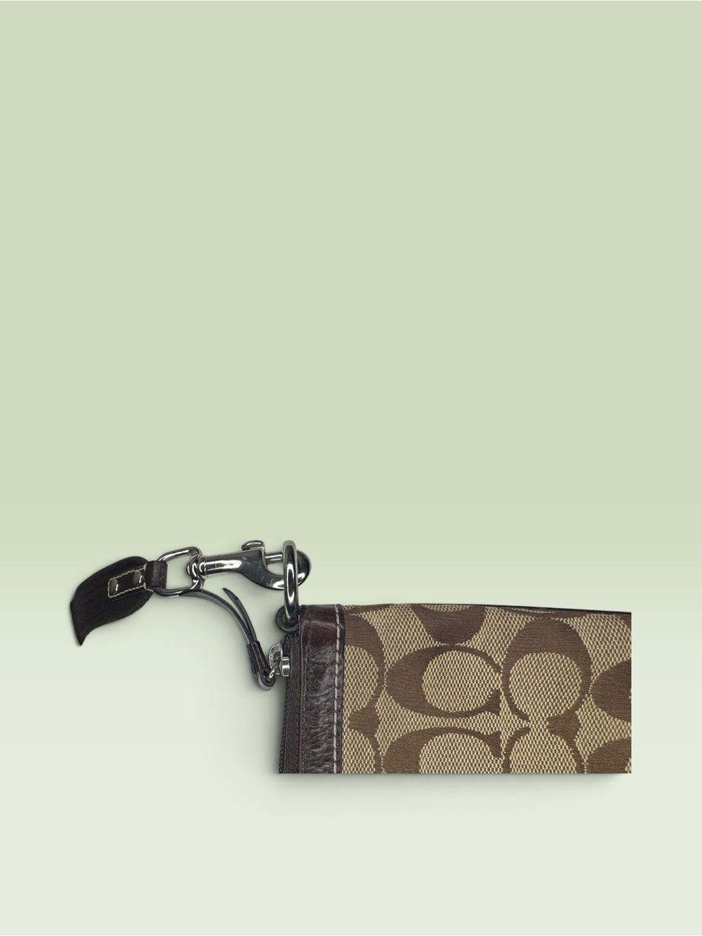 Coach Signature Stripe Swingpack - Picture 10 of 11